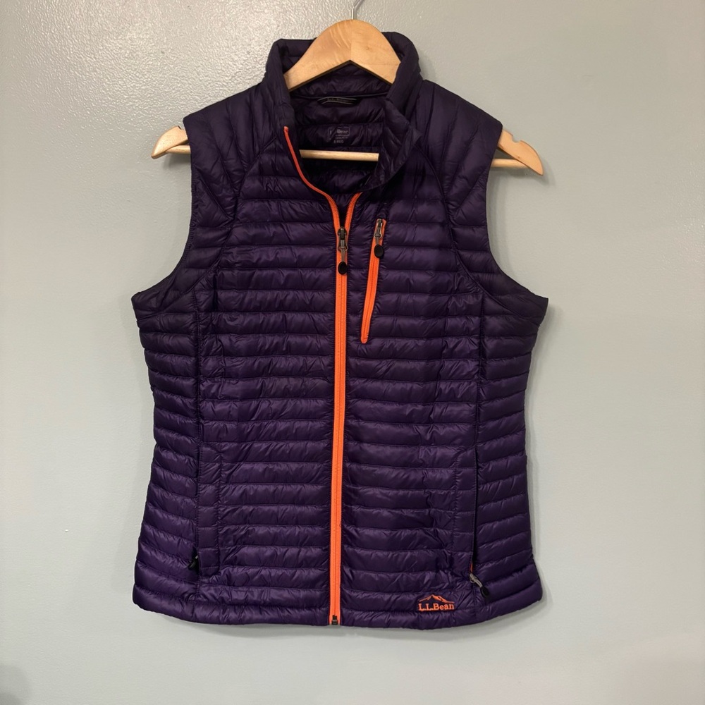 L.L. Bean Deep Purple Puffer Vest